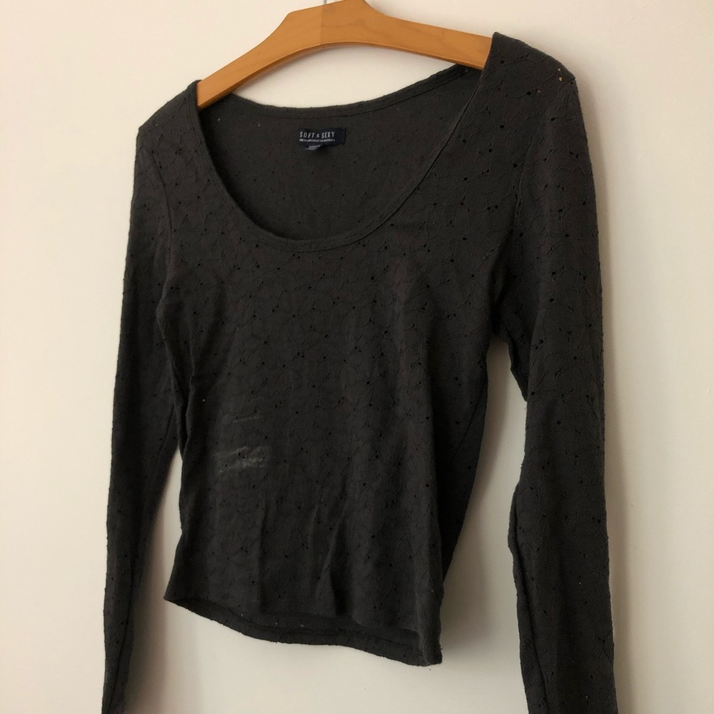 Floral Print Crop Top